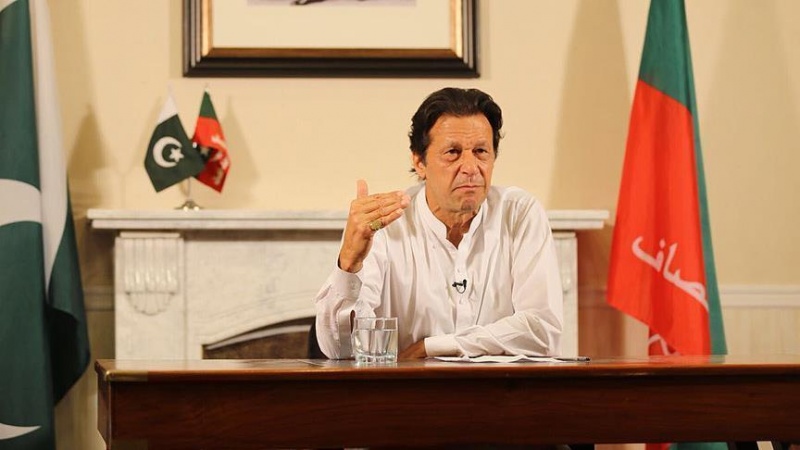  تاکید عمران خان بر مشارکت نکردن پاکستان در هیچ جنگی