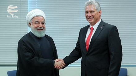 Presidentes do Irã e cubano se reúnem em Nova York