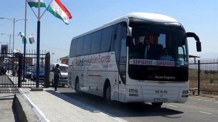 Самарқанд – Панжакент халқаро автобус қатнови йўлга қўйилди  