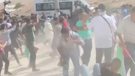 Video: Fuerzas israelíes atacan a manifestantes en Jan Ahmar