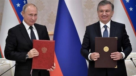 Russian, Uzbek presidents launch nuclear power plant construction