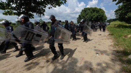  Gobierno mexicano desplaza fuerzas en su frontera con Guatemala