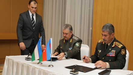 Ўзбекистон Озарбайжон билан ҳарбий ҳамкорлик бўйича келишиб олди