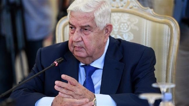 Al-Muallem:Eýranyň raketa hüjümi terrorizme garşy söweşiň çarçuwasyndadyr