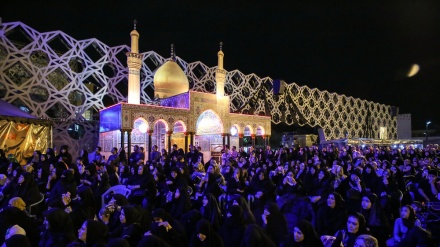 तेहरान, हज़रत सकीना के नाम पर सबसे बड़ा दसतरख़ान