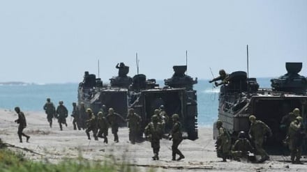 自衛隊が初めて装甲車を利用して他国の領土での共同訓練に参加