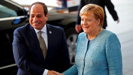 Gaza-Krise  -  Schwerpunkt der Gespräche zwischen Merkel und al-Sisi
