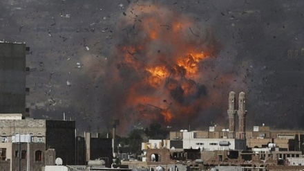 بمباران مجدد صنعا توسط ائتلاف متجاوز سعودی