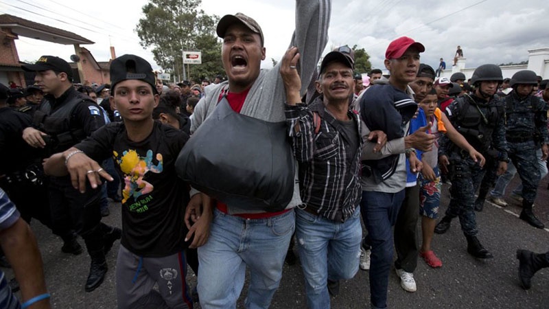 Caravana hondure a hacia los EEUU y el intervencionismo