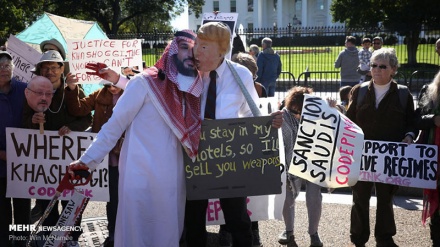 Protesta para Shtëpisë së Bardhë kundër vrasjes së Khashoggi 