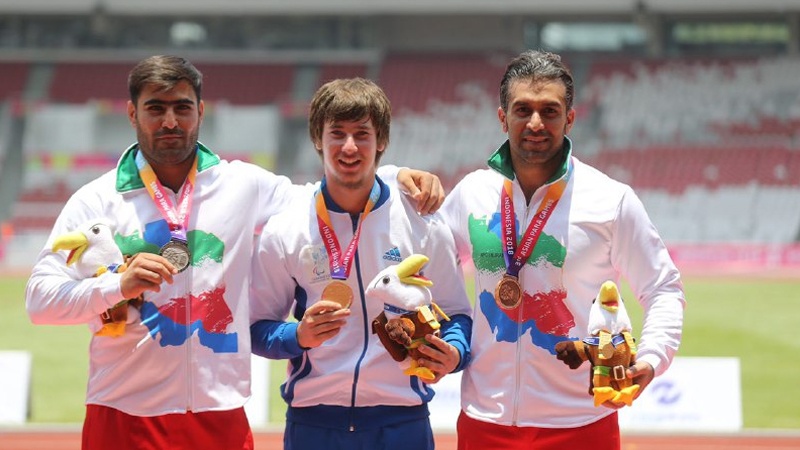 کسب 5 مدال دیگر برای کاروان ورزشی ایران در بازی های پاراآسیایی 2018