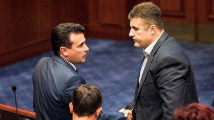 Macedonian parliament approves name change deal, step closer to settling row with Greece