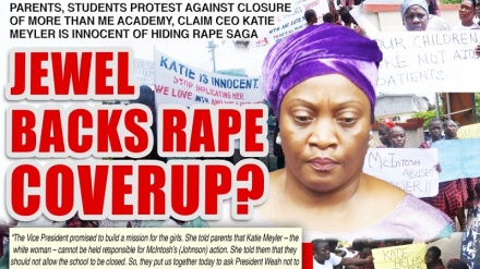 Wananchi wa Liberia waandamana kulaani ubakaji katika kituo cha Marekani cha 'More Than Me'