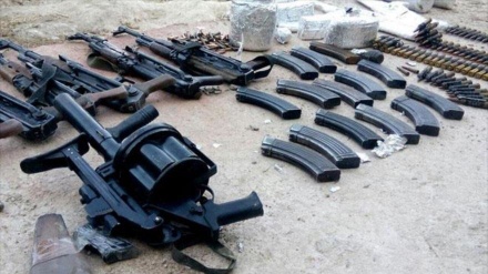 Descubren depósito de armas de EEUU en poder de terroristas