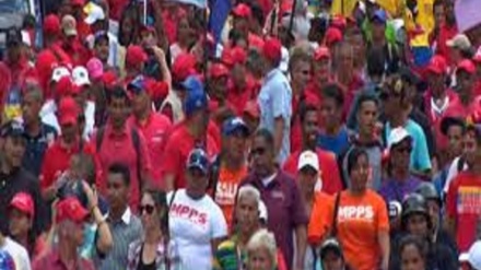 Marchan en Venezuela contra sanciones impuesta por imperialismo+video