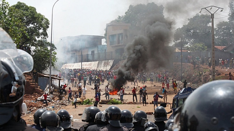 Polisi ya Guinea Conakry yatumia gesi ya kutoa machozi kukabiliana na waandamanaji