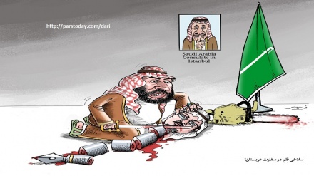 سلاخی قلم در سفارت عربستان