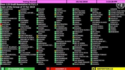 BM'den Filistin'in G77 Grubu'nun başkanlığına destek