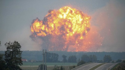 Ukraine evacuating 10,000 after ammo depot blasts