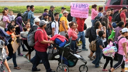 Caravana de migrantes hondureños demanda al Gobierno de EEUU+video