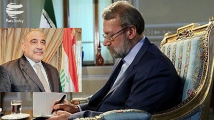 Laricani'den Irak Başbakanı'na kutlama