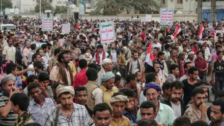 फ़िलिस्तीनियों के समर्थन में फिर सड़को पर आए लाखों यमनी
