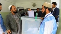 アフガニスタンで議会選挙が実施中