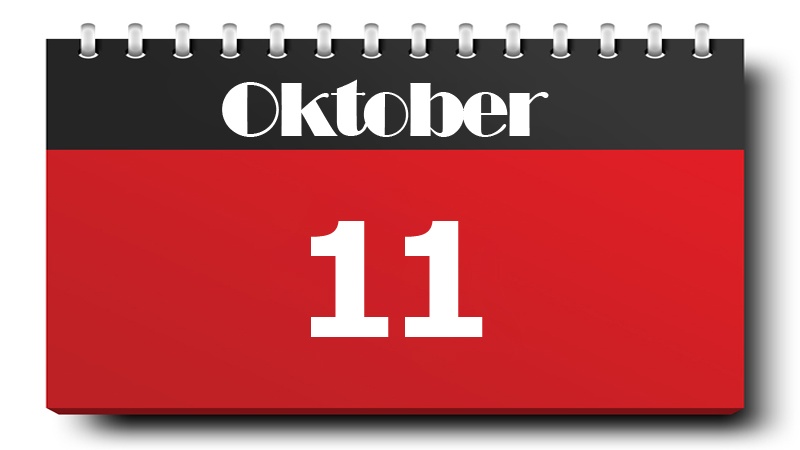 11 Oktober 2018