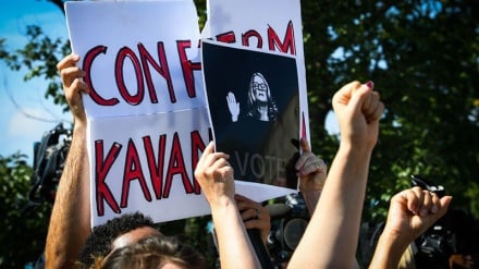 Fotos: Protestan en EEUU contra candidato de Trump a Corte Suprema