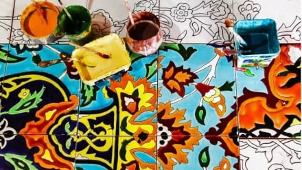 伊朗瓷砖厂——传统波斯文化遗产