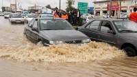 イラン北部での洪水