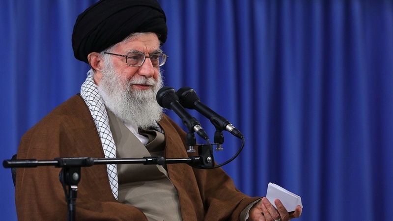 Pemimpin Besar Revolusi Islam Iran Ayatullah Sayid Ali Khamenei.