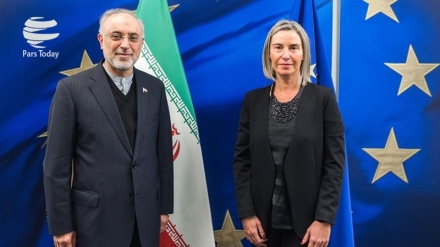 Salehi dhe Mogherini takohen në Bruksel