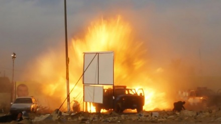 ロシア・チェチェン共和国で、女性による自爆行為が発生（動画）