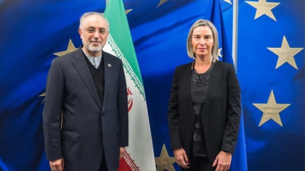 イラン原子力庁長官とＥＵ上級代表が、核合意とアメリカの対イラン制裁について協議