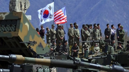 韓国が、アメリカとの海上合同軍事演習の継続を強調