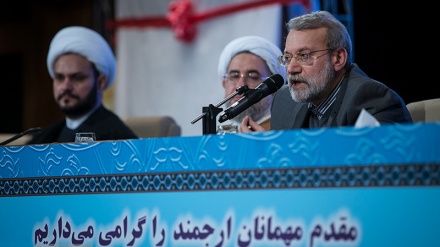イラン国会議長、「覇権主義体制の目的は、イスラム諸国の弱体化と地域への支配」