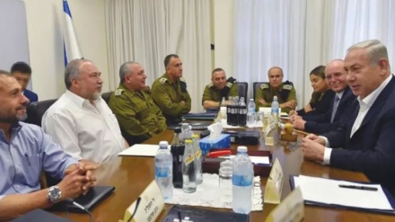 犹太复国主义政权内阁为研究加沙地带局势举行高级会议