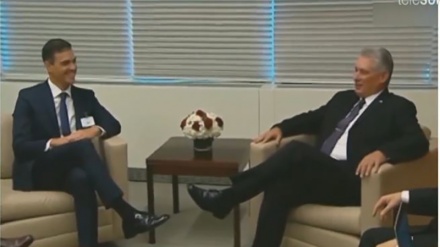 Video: Cuba: Pedro Sánchez y Miguel Díaz-Canel se reúnen en La Habana