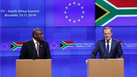 ＥＵと南アフリカが共同声明で核合意への支持を表明