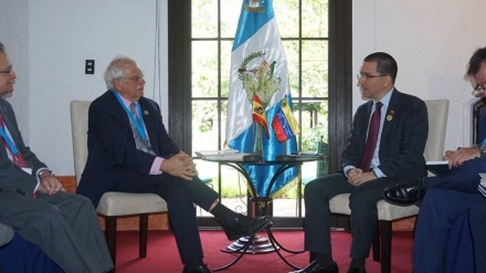 El canciller de Venezuela sostiene una reunión con su homólogo español en Guatemala