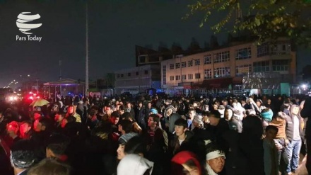 Afganistan Cumhurbaşkanlığı Sarayı önünde gösteri 