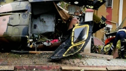 তুরস্কে হেলিকপ্টার বিধ্বস্ত হয়ে ৪ সেনা নিহত