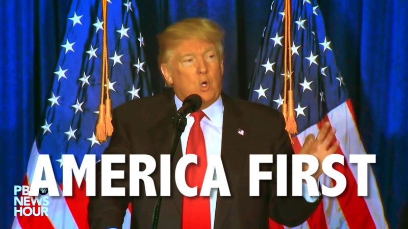 Donald Trump dan slogan America First