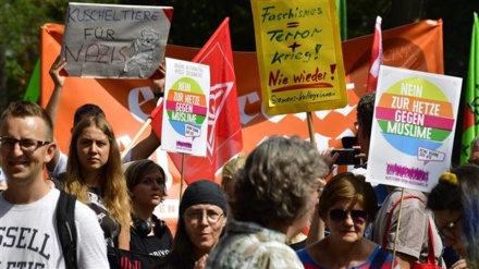 Germans rally against far-right, neo-Nazi politics