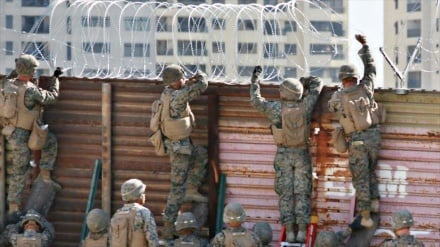 Trump militariza frontera EEUU-México por caravana de migrantes+fotos