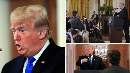 پس از حمله لفظی ترامپ؛ خبرنگار سی‌ان‌ان اخراج شد