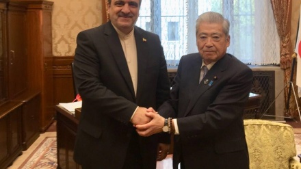 ראש הפרלמנט היפני קרא להגברת הקשרים עם איראן