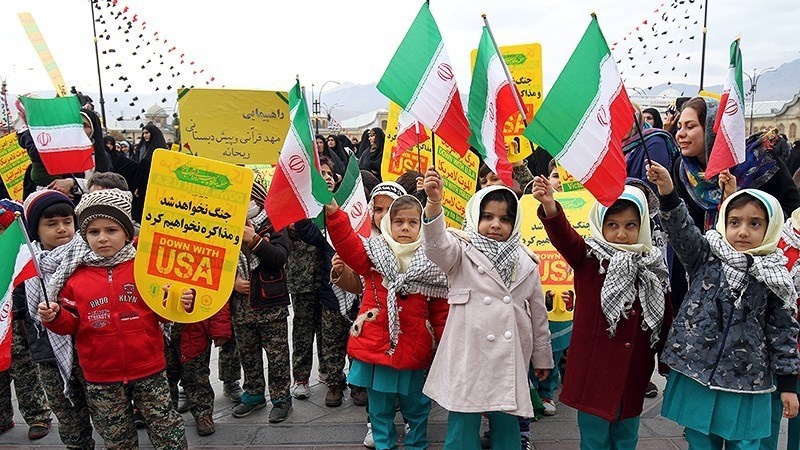 Pawai Hari Nasional Iran Melawan Arogansi Global di Urmia dan Hamedan.