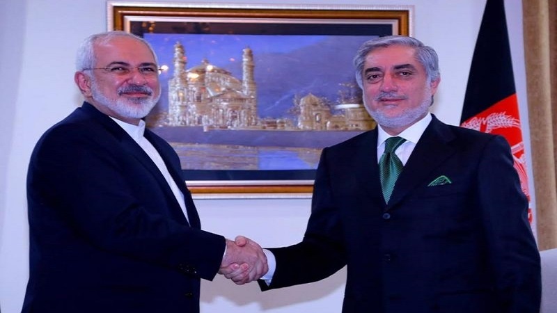 دیدار ظریف با رئیس اجرائی دولت افغانستان در ژنو